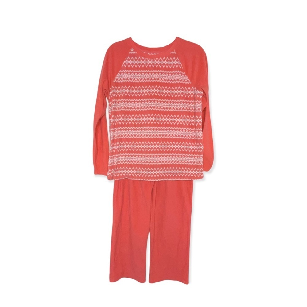 APT. 9 Coral Fleece Two Piece Pajama Set M